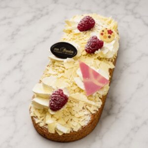 witte chocolade Frambozenslof